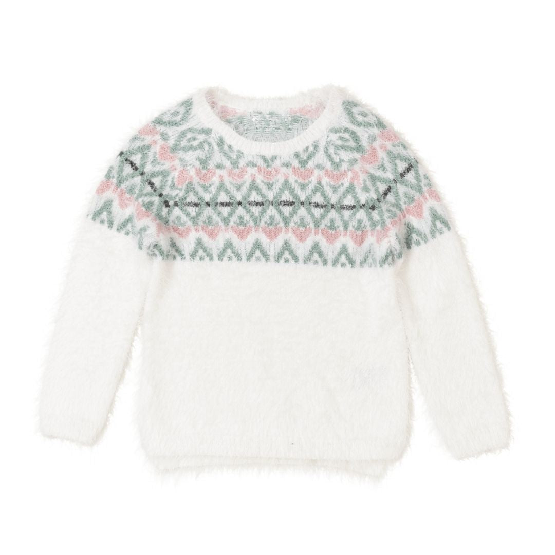 Fuzzy Fairisle Sweater