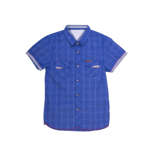 Short Sleeve Plaid Shirt